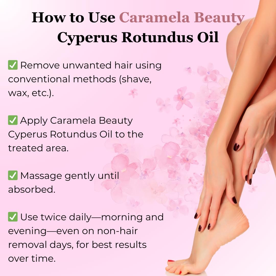 Caramela Beauty | Pure Cyperus Rotundus Body Oil