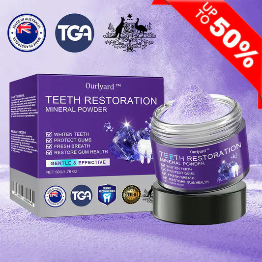 Tooth Powder – Natural Whitening & Fresh Breath!